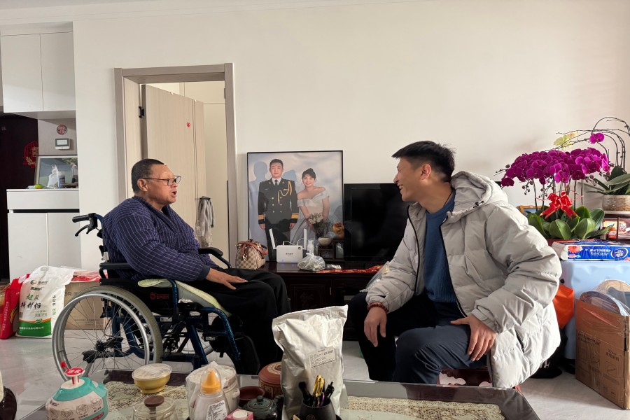 节前送温暖 眷注暖人心——市政集团党总支联合工会分会组织开展春节前走访慰问难题党员运动